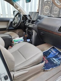 برادو ١٣ كويتية دبل تانكي ماشية ٣٠٦ الف  بيها ثلاث قطع صبغ جهة السائق ...