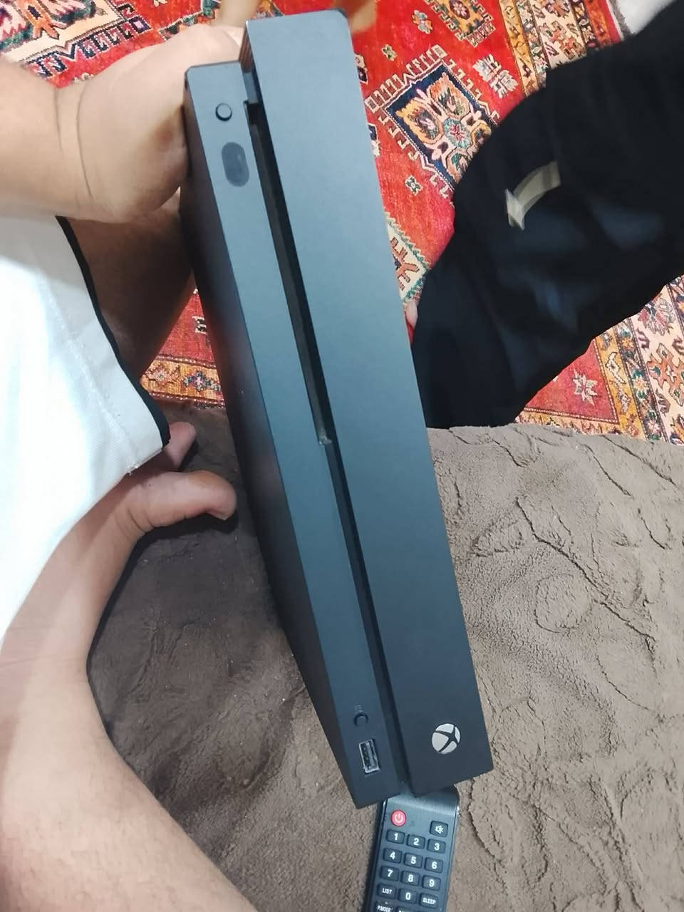 اكسبوكس وان اكس لوك ستيكر
كامل الملحقات مع حسابين العاب ردد gta 5 وكل اجزاء كول اوف ديوتي + 2k25 مع حساب روكت ليق وفورت نايت الجويستك بلادي بحالة ممتازة السعر 220 الف مكاني بغداد الجديدة


**إذا كنت صاحب هذا الإعلان وتريد حذفه لأي سبب، رجاءا أرسل رسالة إلى الدعم الفني**