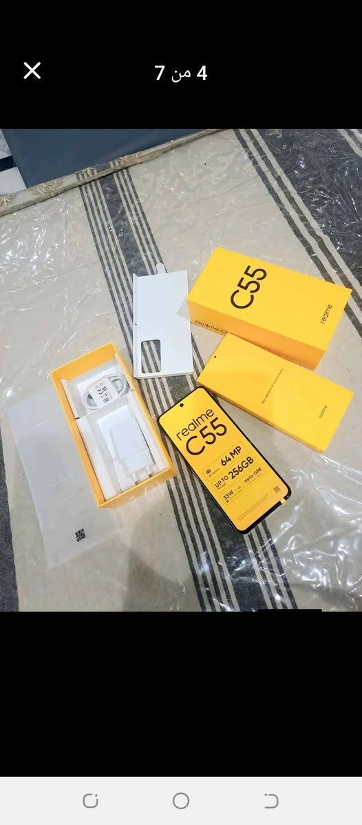 ‏ريلمي c55الأصلي مخزون ذاكرة 256الرام 16 معالج 💪 بطارية 5الاف  شحن سريع 33wكامرة 64مكيه بكسل 135يوجد توصيل لجميع المحافظات العراق   ***********
‏
