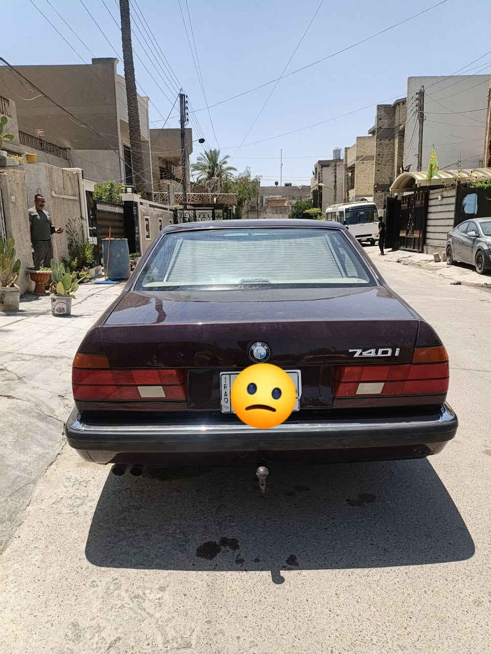 سلام عليكم (bmw ) السعر $60 
موديل 94 سياره جاهزه من كلشي مكفوله كير مكينه تخم تاير على ايدي تبريد ويه لسويج ثلج     
سياره جاهزه من كلشي مابيه نقص ولا دبديل ولا خياس سياره  مصبوخه جماليه لا اكثر مكينه  730 
عنوان بغداد حي العامل للستفسار اتصل( *********** )
