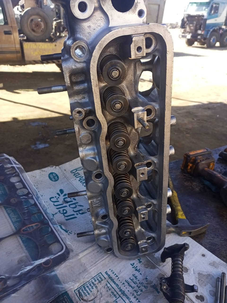 للبيع محرك 4y ستندر فتون تجفيت عام السعر ٤٥٠ الف مع البديل العنوان بغداد نهروان ***********
