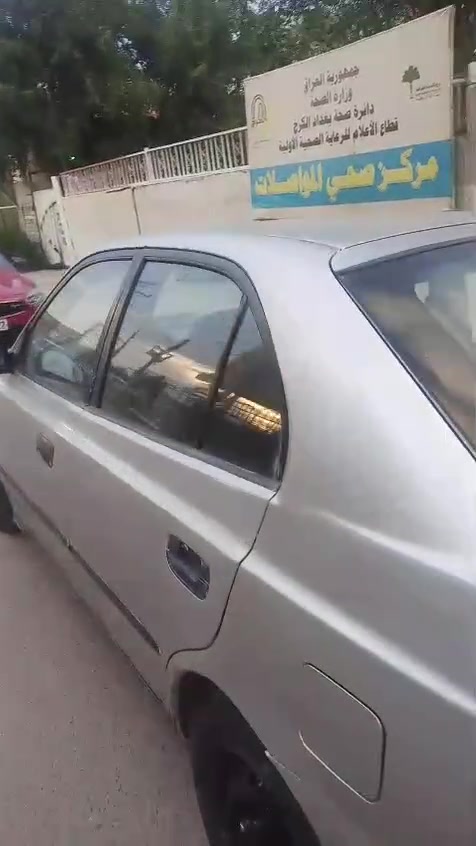 للبيع اكسنت موديل 2000 سياره جاهزه عنوان بغداد رقم ***********
