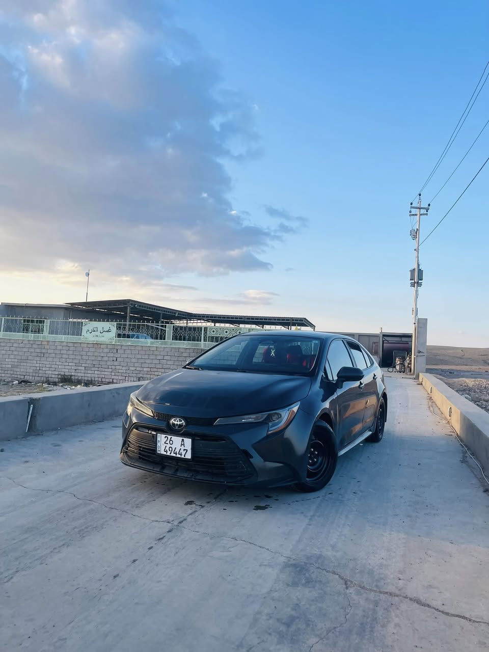 السلام عليكم
كورلا موديل ٢٤ le أمريكي
لون إسمنتي 
رقم صلاح الدين باسمي شرط التحويل 
محرك ٢٠ ٢٠٠٠cc
گير ومحرك شرط 
ماشيه ٥٠ الف كيلو متر 
شاشه كار بلي &أندرويد اوتو 
مواصفات le معروفه 
طخم تايرات جدد قبل شهر شديتهن
السونار موجود بالصور 
العنوان صلاح الدين قضاء الشرقاط اسديره 
رقم الهاتف *********** 
السعر المطلوب ١٢٠ وبي مجال للشراي
