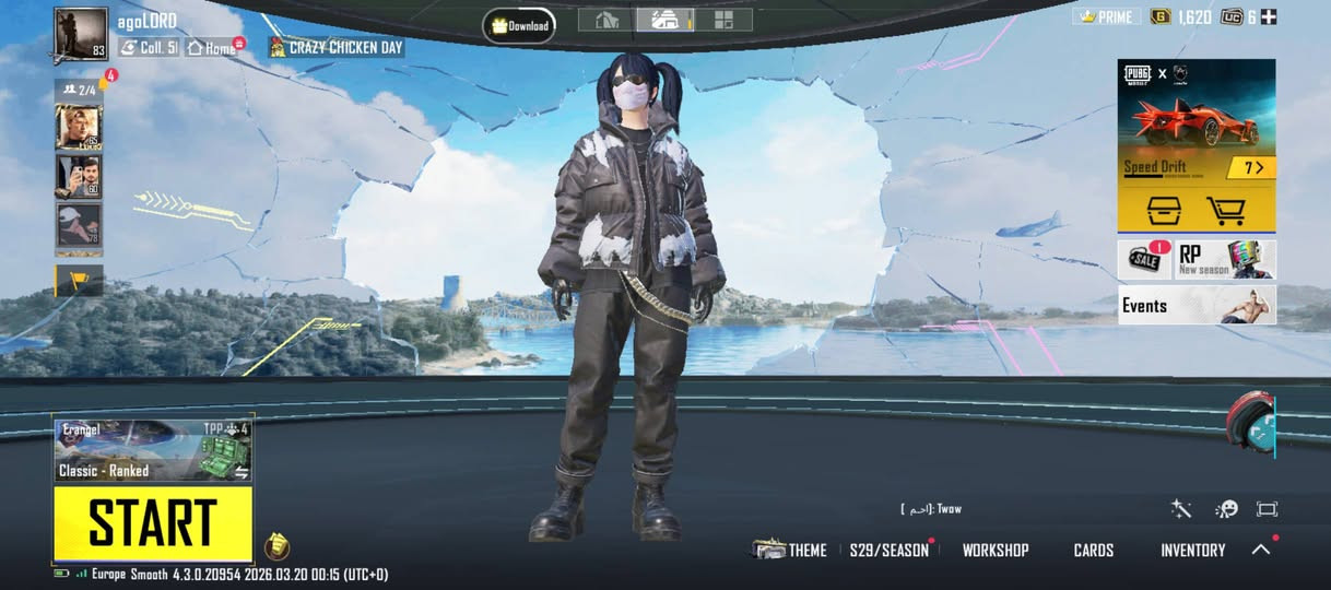 سلام عليكم ورحمة الله وبركاتة 
حساب نوادر مستوى 83 ربط تويتر فقط
ستره سقوط A و B كامله + تراك حصيره الذهبي كامله + كونكر اولتمت وكونكر عادي بموسم 26
+ 14 سلاح - 6 - مطورات
سعر 80 رقـمـي - ***********
متاح لوبي 569381759 وشراي عيوني اله
