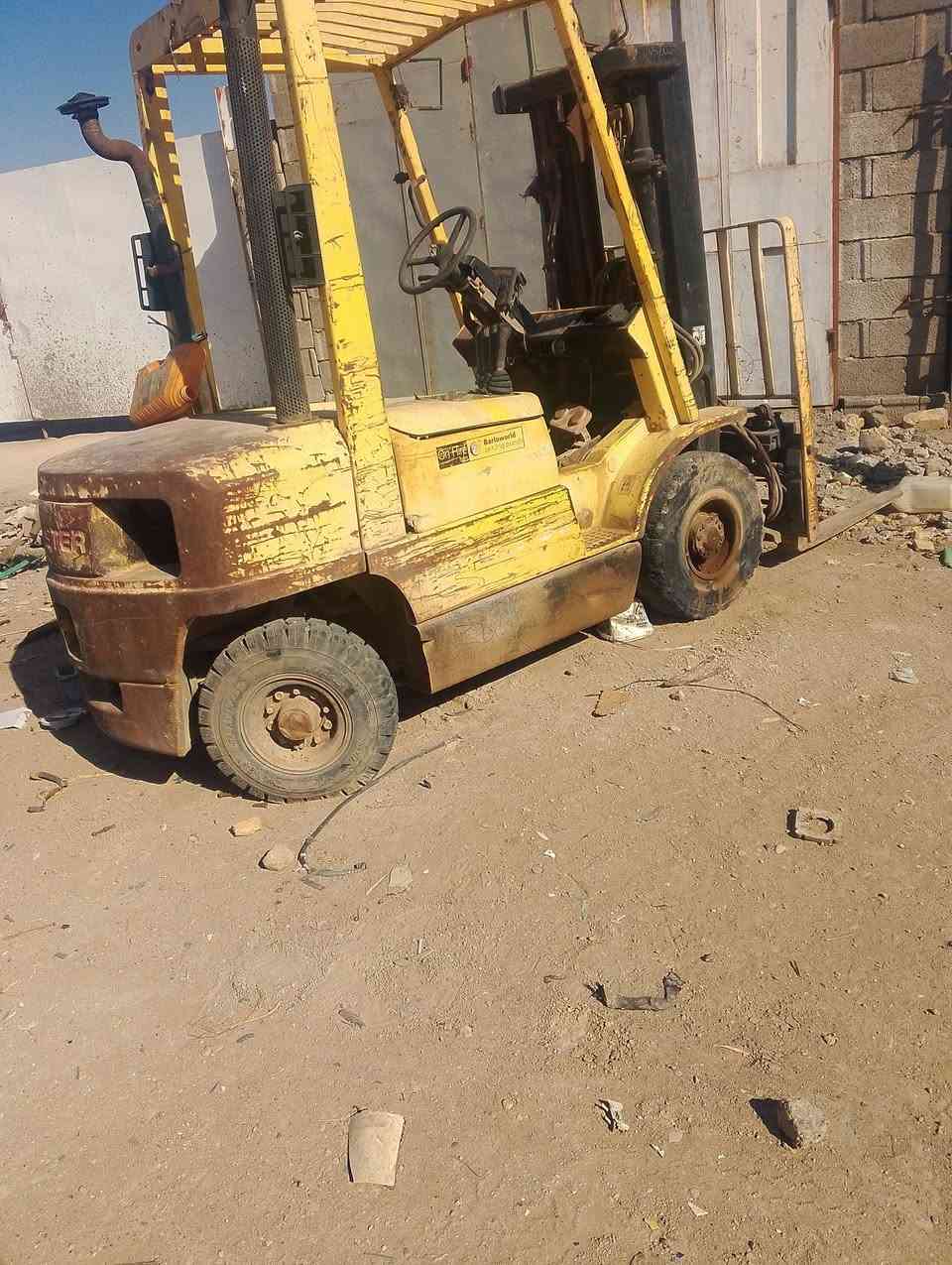 رافعه شوكيه 3طن هاستر 4حركات محرك بيركز  ***********
