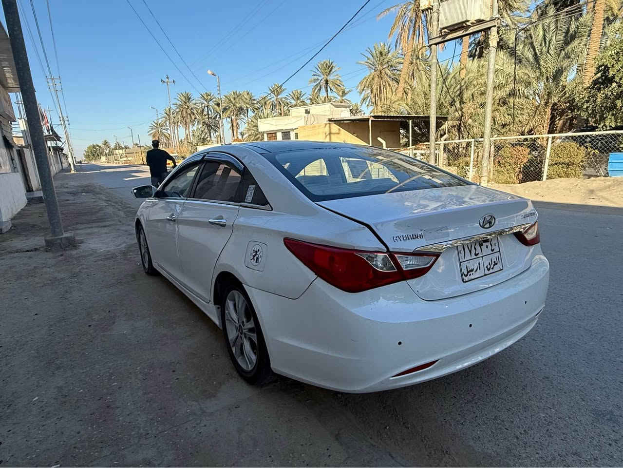 السلام عليكم ورحمة الله وبركاته
للبيع فقط للبيع فقط
عندي سوناتا 2011 خليجي فول مواصفات 

بنراما قطعتين تبريد 

محرك 2400 دوش

مري شفط 

كير ومحركً مكفول صدر جديد 

رقم اربيل تريد تحويل تريد وكالة 

بيه صبغ جاملغ خلفي وتبديل بابين فقط بدون ضرر داخلي والسياره جاهزه 

عنوان بابل الإسكندرية 

ولسعر 93 ورقه 

***********
*********** الفلوجة, الأنبار
