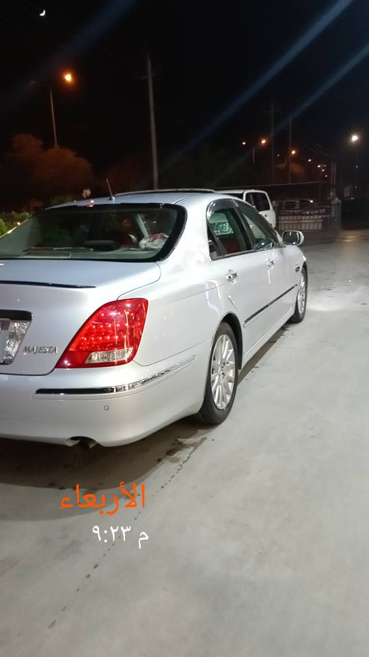 ماجيستا موسس ٤دوكمة سلايت
ئةوينة ئيشارةت  جوبي بيلاد حورة
بةدلي خوت بةرزو نزميكة
گيروومةكينةي بةشةرتي ٣٠٠٠ فيتةر بي عةيبة بةشةرتي گيرومةكينةو كةفةرو زةربةو مالي مةدةنيو هةمو شتيك
سةيارةكة كودي بو نةكراوة بيكيشةية بةياني برو كوديكة ناو خوتو
شوسن كةلار گورينةوةش اكةم بة شتي بةدلم بيت 
*********** كالار, السليمانية
