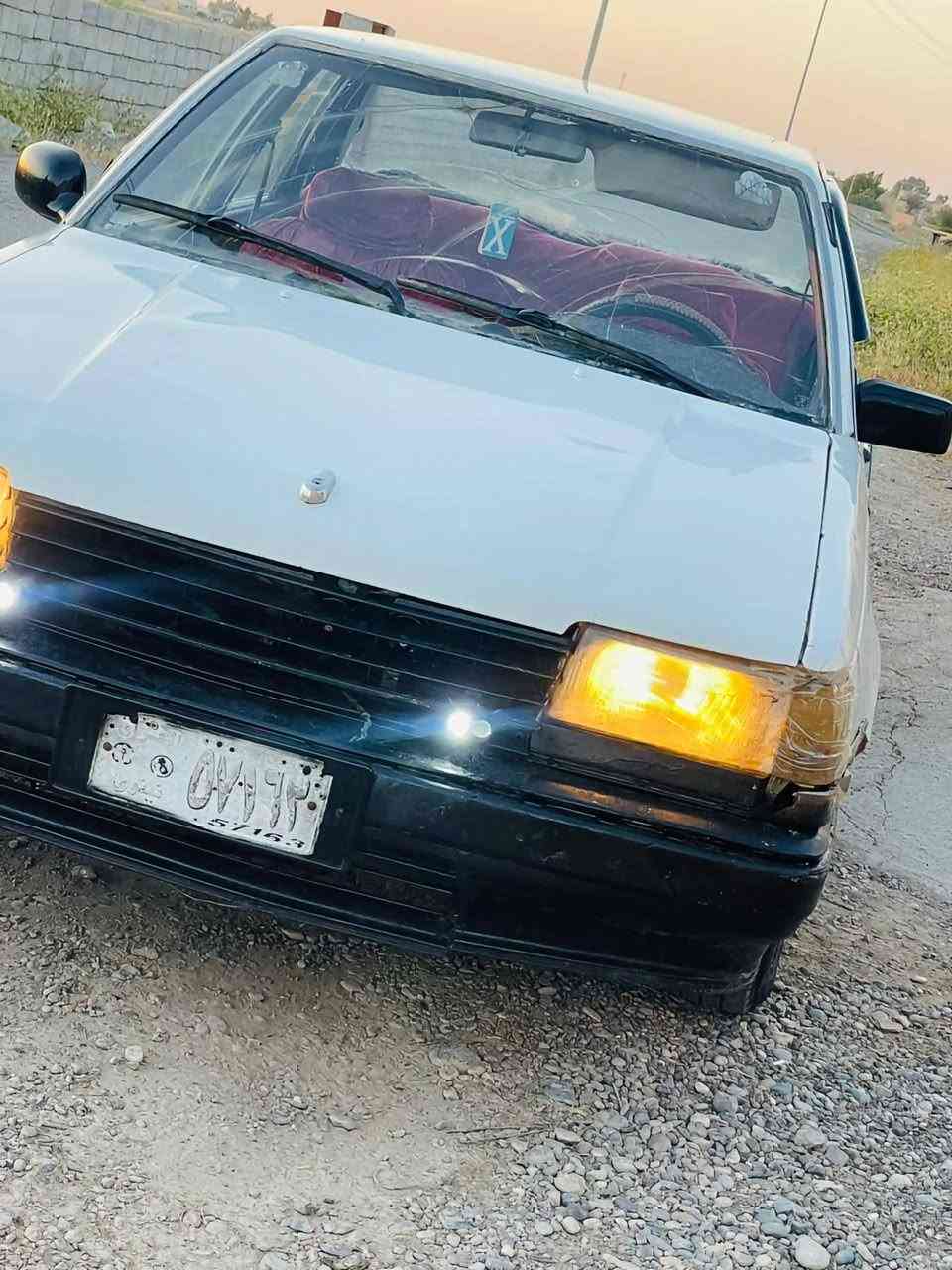 السلام عليكم

كورله موديل 89 بلادي 

محرك كير شرط
كير اوتو ماتيك 
طخم تواير عدد 4 جديد
رقم نينوى
مكفوله دوله وعشائر
سياره حلوه جاهزه من كلشي مال جناي 

السعر 17.  وبيه مجال

***********
