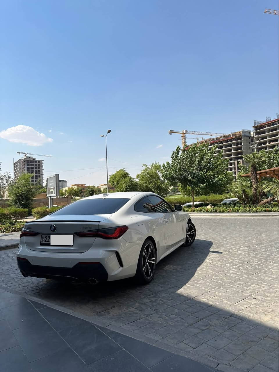 Bmw 430i 2021 M package 
 وەکالە شرکە العروش  
موصفات: كشن جلد ناو سور 
سلاید
٥ کامێرا 
رادار ٣٦٠
ئاوێنە شەفت
پێش و پشت حساس 
حساس ٣٦٠
گێچ ئەلکترۆنی 
لایت متحرک
سبوخ: بدون سبوخ ده عامی پشت و پێش ppf 
ژمارە تەلەفۆن : *********** واتساپ کورک
سیرفس عام الشرکە عروش کراوە أربيل, العراق
