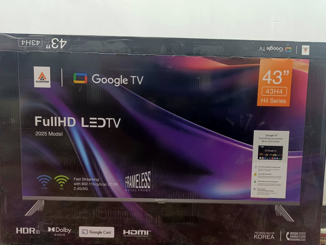 🔴للبـيـع شــاشــة الحـافظ قياس 43 
الشاشة استعمال شهر واحد جديدة وصل الشراء موجود
الســعر 250 الف مكاني كربلاء


**إذا كنت صاحب هذا الإعلان وتريد حذفه لأي سبب، رجاءا أرسل رسالة إلى الدعم الفني**