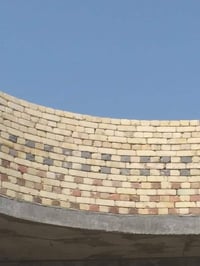 بناء طابوق • مادة ثرمستون • كادر عمال
