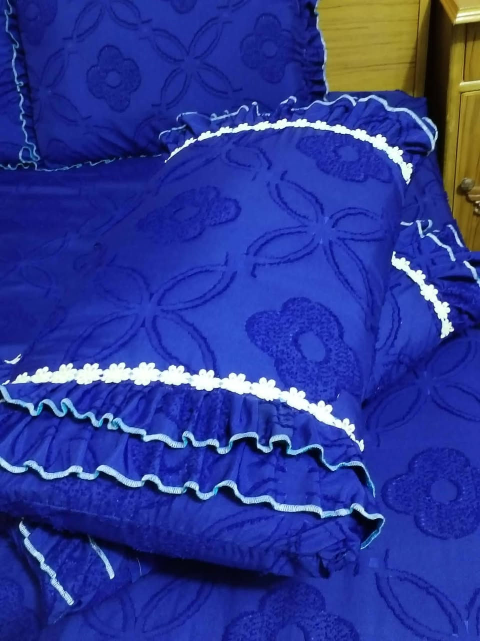 تلبيسه دوشك نفرين قياس تركي 
اربع وجوه مخاد القماش بوهيمي 
يوجد خدمه توصيل لجميع المحافظات وداخل كربلاء للأستفسار خاص


**إذا كنت صاحب هذا الإعلان وتريد حذفه لأي سبب، رجاءا أرسل رسالة إلى الدعم الفني**