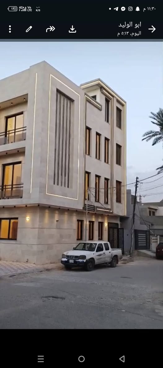 السلام عليكم عقار للبيع مساحة ٢٠٠ متر يتضمن مشتملات تون مساحة ٧٥ م واجهى ٧ ونزال ١٠ و٧٠ سم لكل مشتمل بل اضافة الى بناية ٥٠ متر تحتوي على ثلاث شقق على شارع ٢٠  الموقع المنصور المهندسين ) *********** ابو هيا للعقار
