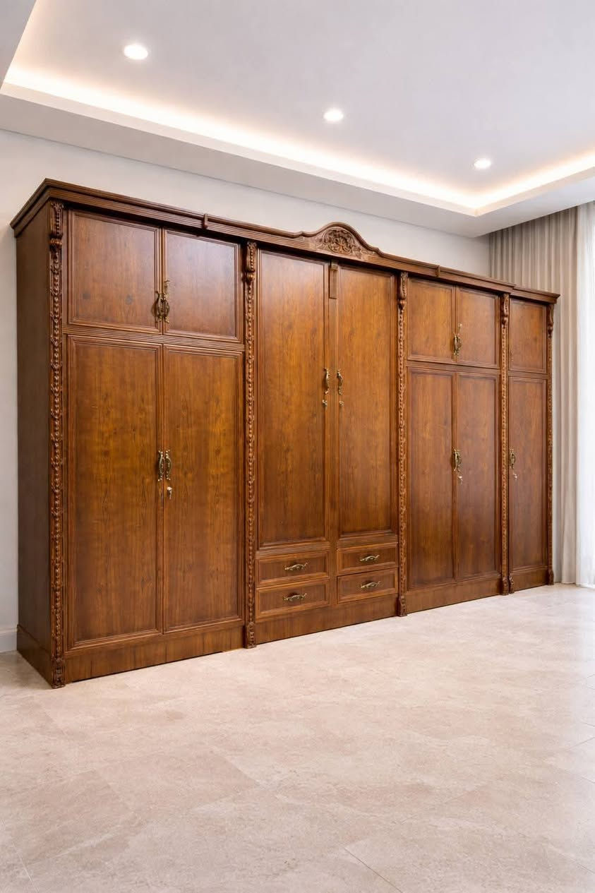 موديل جديد 
من ضمن وجبه الدرجه الاولى الممتازة 
#غرفه ٦ ابواب ملحق 
#نجاره #عراقيه صاج درجة اولى 
داخل وخارج صاج 
الوجه 5ملم والداخل 4ملم 
الصبغ كلير مات مطفي 
المجرات سكك حديد 
افضل انواع السكك
الضهر جرجوبه شد براغي
ارتفاع الكنتور مترتين و٧٠ 
عرض الكنتور ٣مترات و٣٠ سم 
الزاويه بارتفاع الكنتور
قياس الصوميه ١٨٠ ,, مترتين 
هيكل الموديل يكون خشب زان 
#السعر مليونين و٦٠٠
متوفر نقل وشد 

للحجز *********** او مراسله البيج
