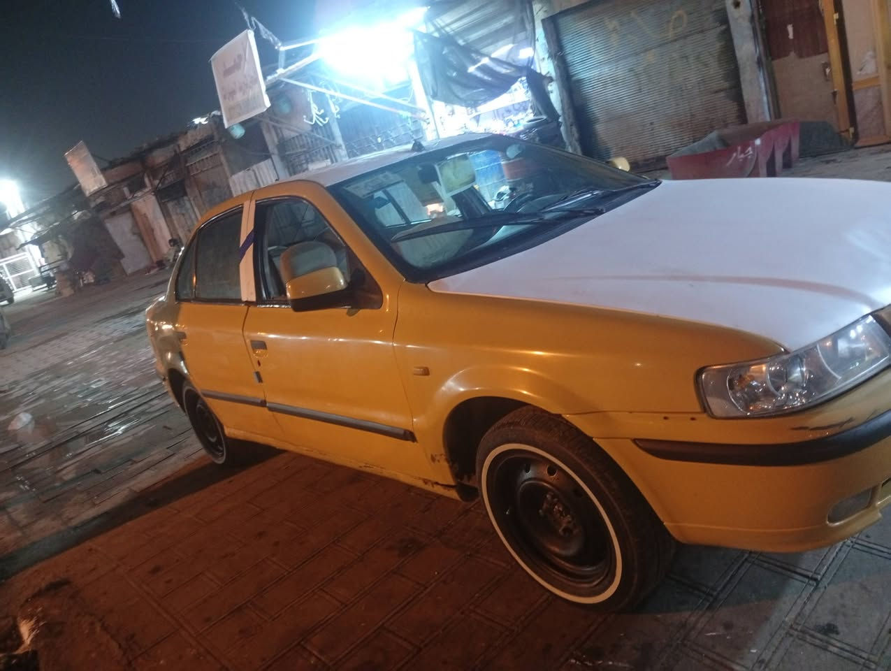 سياره سمند للبيع بيها قياسات بسيطه بها اغراض نقوصات رقم بصره ما مطلوبه لا هيئه لا غرامات سعرها 18ورقة وبيها مجال بسيط راعيها موجود تحويل مباشر مكاني بغداد***********
