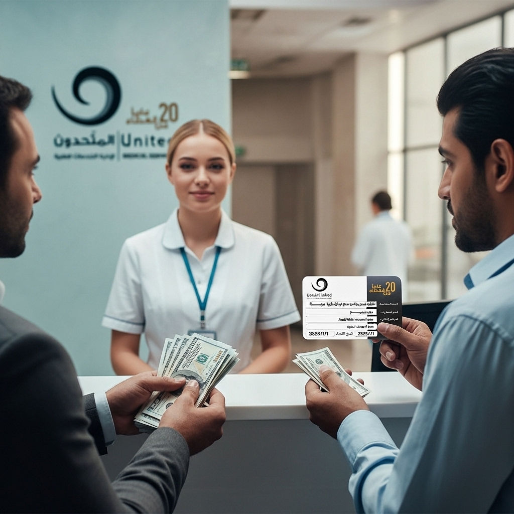 لعنوان: راحتك وصحتك.. مسؤوليتنا! 🛡️✨

لأننا نؤمن أن الصحة هي أغلى ما تملك، بطاقة "المتحدون" ليست مجرد بطاقة، بل هي رفيقك الوفي الذي يحميك من تكاليف العلاج المفاجئة ويوفر لك أفضل رعاية طبية في أرقى المستشفيات.

✅ تغطية شاملة لجميع الفئات والأعمار.
✅ شبكة طبية واسعة ومتميزة.
✅ إجراءات سهلة وسريعة تضمن لك الأولوية.

📍 العنوان: بغداد - الحارثية
📞 للاستفسار والحجز: ***********

#المتحدون_للخدمات_الطبية #تأمين_صحي #رعاية_طبية #صحتك_أمانة #بغداد #الحارثية #خدمات_صحية #العراق
