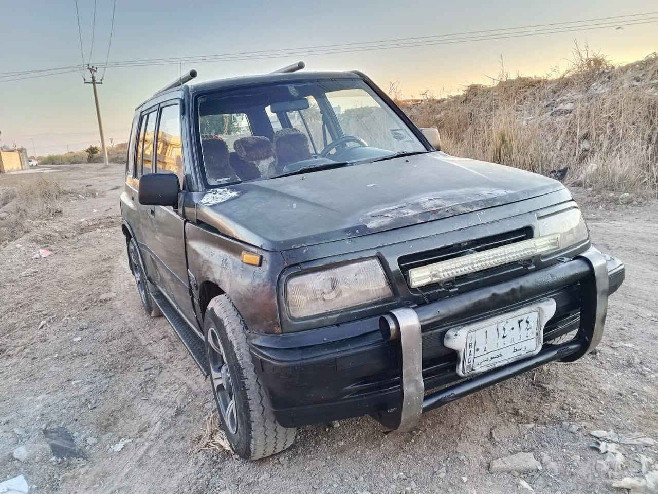 ................................سلام عليكم عندي سياره للبيع سوزوكي موديل 1992 رقم واسطط
تحويل ثاني يوم مشروع وطني كير أوتماتيك كير ومحرك جدد كهربائيات كله شغاله تخم تاير  

السعر 26 المكان واسط العزيزية  

***********
