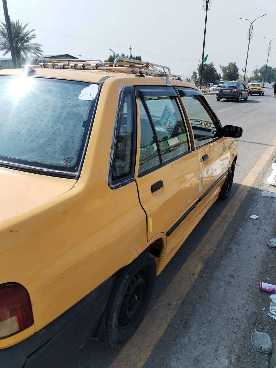 سلام عليكم.. سايبا للبيع السيارة ابلادية لا ضربة لا صبغ
شواصي بلادية المكينة بيهة تبخير 
الكير خير من الله 
السعر20$
وبيهة مجال للستفسار 
***********
