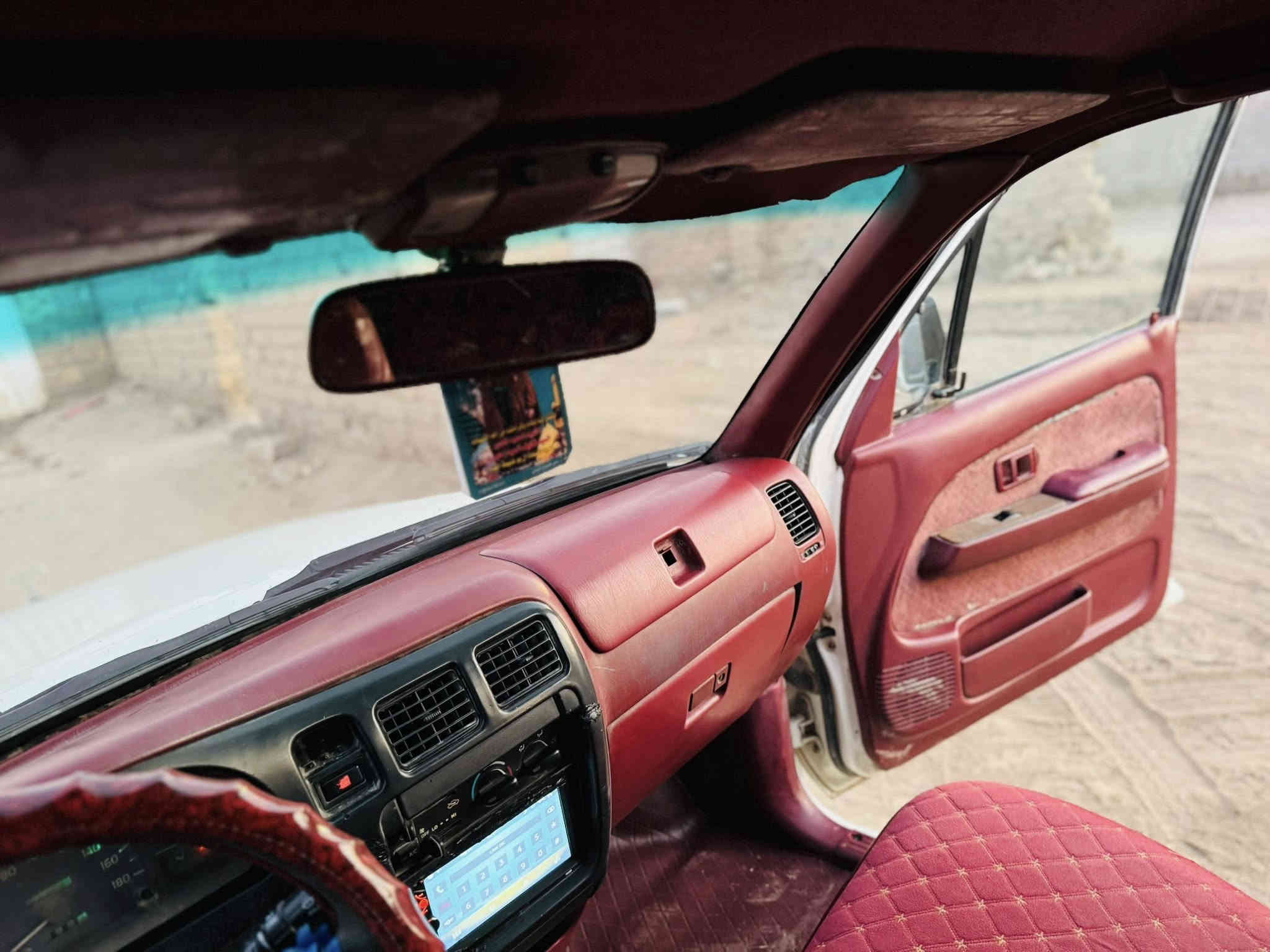 السلام عليكم تيوتا جمره ٢٠٠٤ رقم بصره سنويه ل٢٨ مصبوغه عام جمالي دشبول ماروني تخم تاير حداديه وره وكدام توني شادها محرك وكير واكسن كفاله كهربائياة كلها شغاله لايت اصفرسياره خير من الله مسجل شاشه تحويل بلاسم العنوان ميسان المجر الكبير السعر ١٠٥ وبيها مجال قليل للستفسار لاتصال على الرقم ***********/*********** المايعجبه لايعلق ولايعامل جذب
