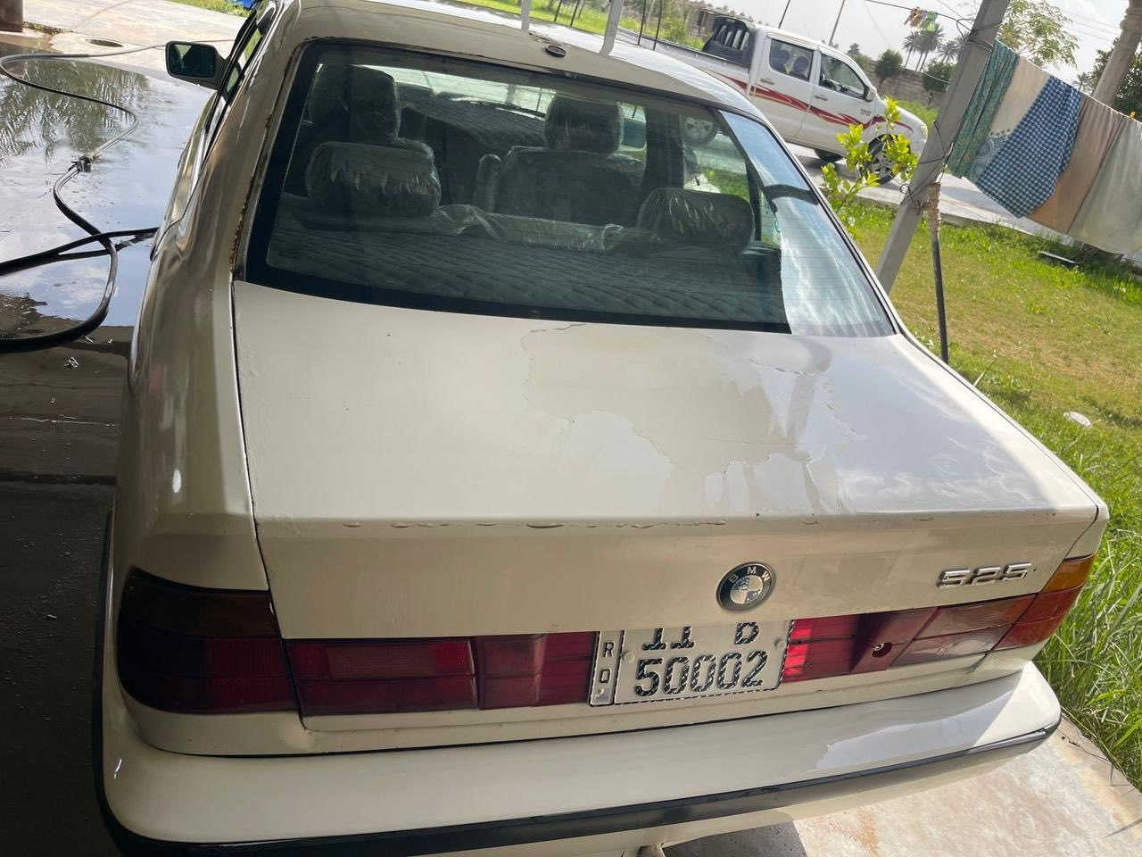 سلام عليكم بي ام دبليو 525 رقم مميز سياره مرتبه تايرات جدد صدر جديد موديل 89 السياره رقم بغداد 50002
سعر 85 وبي مجال للطيبين  رقم ***********
