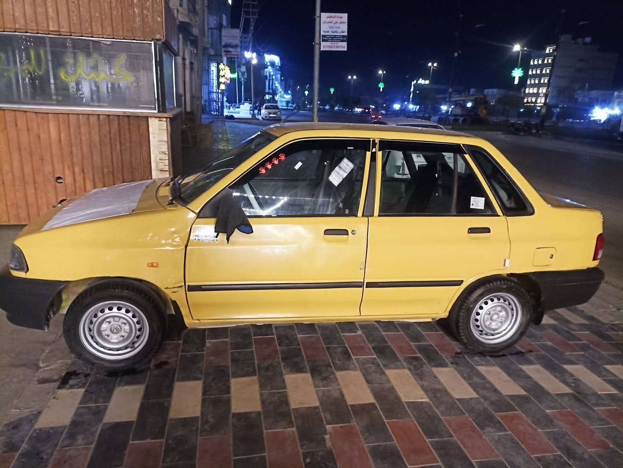 سلام عليكم شباب سايبه موديل 13 مصفره هيه وغرامات السعر 28اوبيهه مجال ***********
