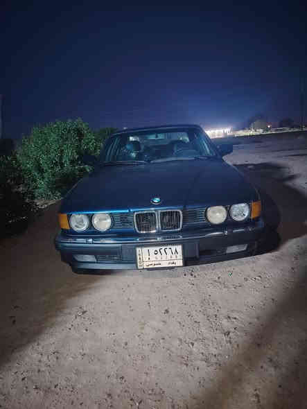 بي ام  92 حجم 735 سياره مكفوله  رقم بغداد  سنويه 28 سعر 60وبيه مجال  ***********
