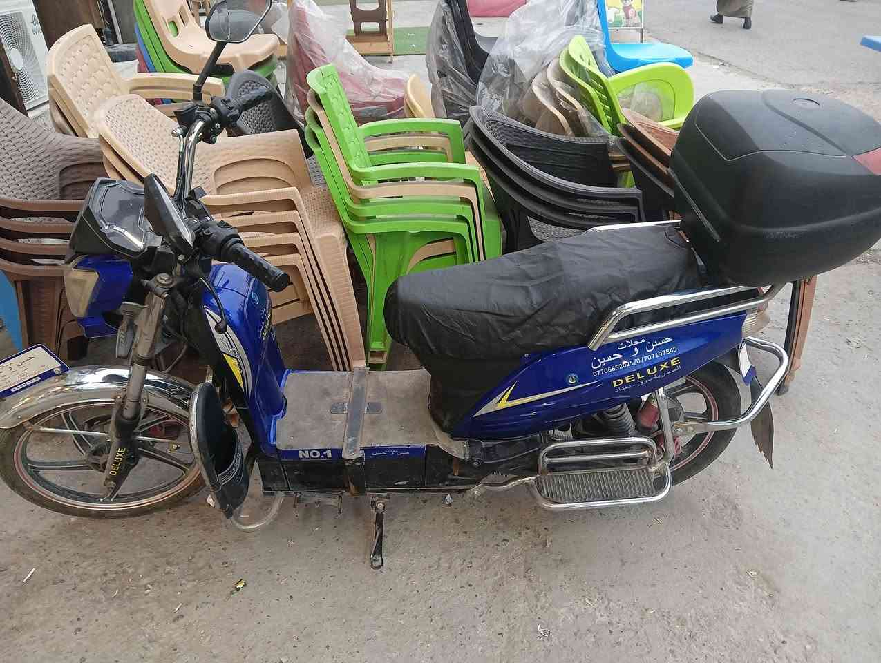 سلام عليكم دراجة شحن شغالة ونظافة بالصور موضحة بغداد الشعب حي التجار ***********
