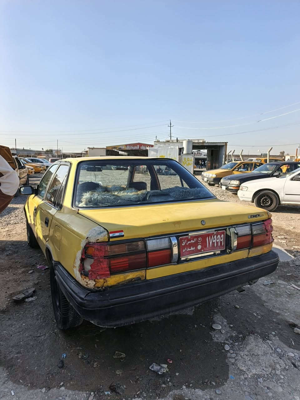 كورله موديل 90 
شرط تحويل أو وكاله نقابه صفر  بيه بطاقة بنزين السعر 24 ورقه 
***********
