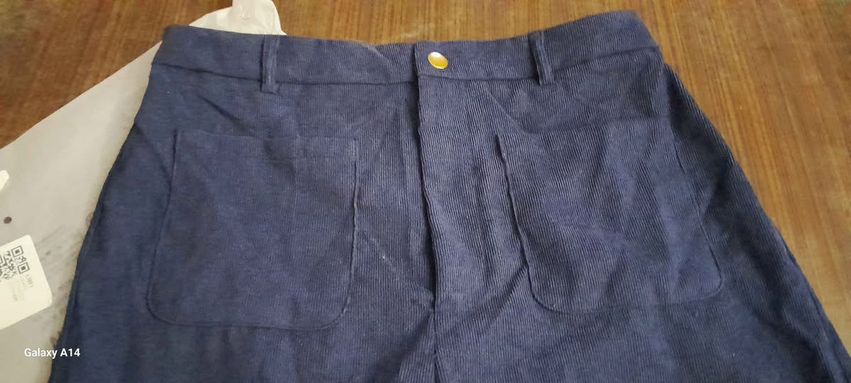 بنطلون قديفة نسائي لون ازرق بحري قياس لارج بغداد, العراق


**إذا كنت صاحب هذا الإعلان وتريد حذفه لأي سبب، رجاءا أرسل رسالة إلى الدعم الفني**