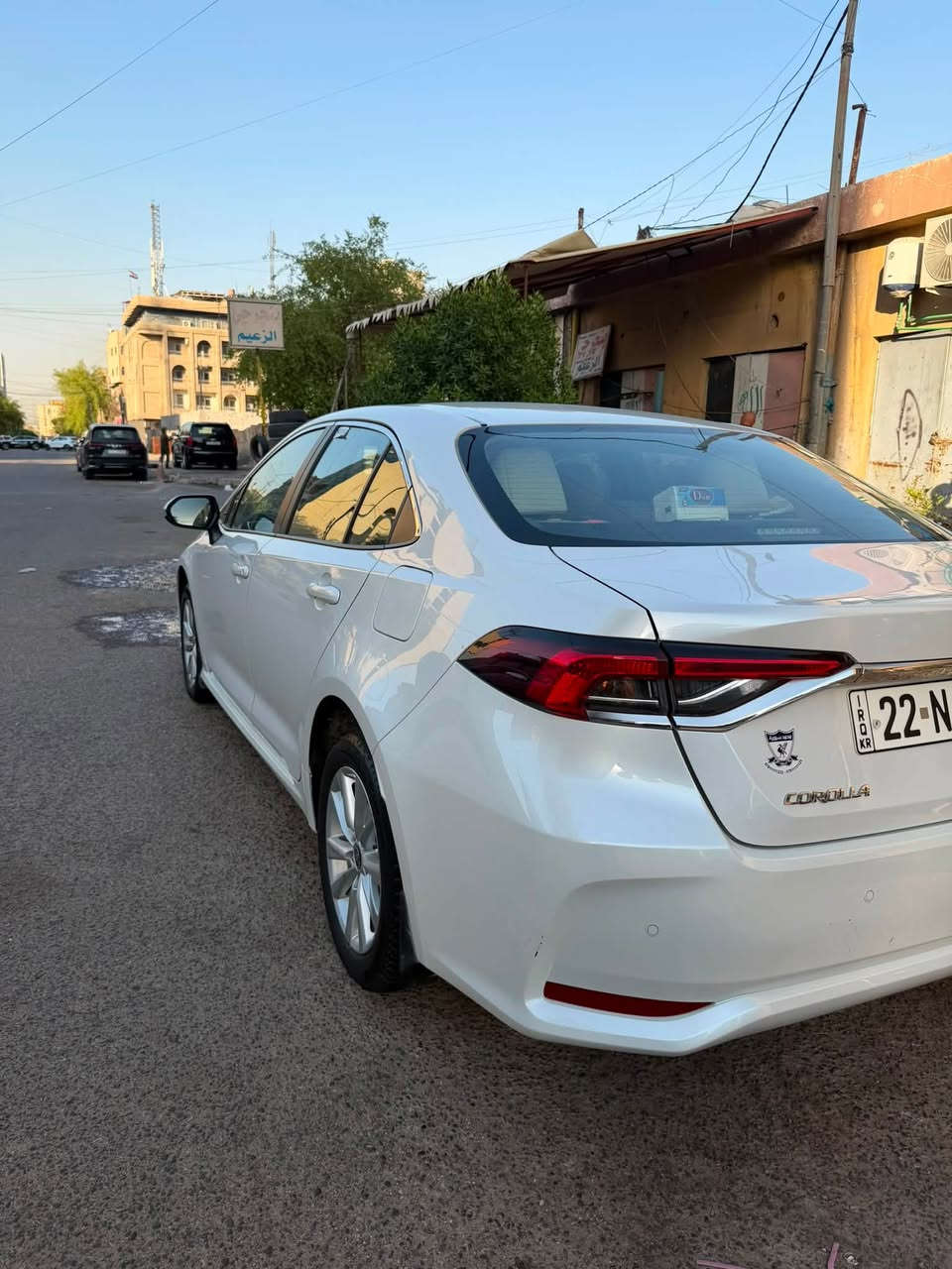 تيوتا
( يسم الّه الرحمن الحيم )
ماشاءاللّه تبارك الرحمن
تويوتا كورلا ساس
رقم اربيل
موديل:2024
المحرك : 4 سلندر - 1800
اللون : الابيض
العداد : 20 الف
الضمان : 3 سنوات
المواصفات : كامل المواصفات
بصمة تشغيل . شاشة معلومات كبيره . كاميرا خلفيه . حساس امامي خلفي . عدادات ديجيتال. ويل 17 . تحكم ستيرنج . مقاعد مخمل لونين .
اضويه اماميه ليد . كشافات اماميه ليد . ABS . ايرباج . نظام مانع انزلاق
مكفوله كفاله عامه 
***********
