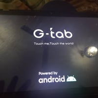 تابلت • G-tab • شاشة مكسورة