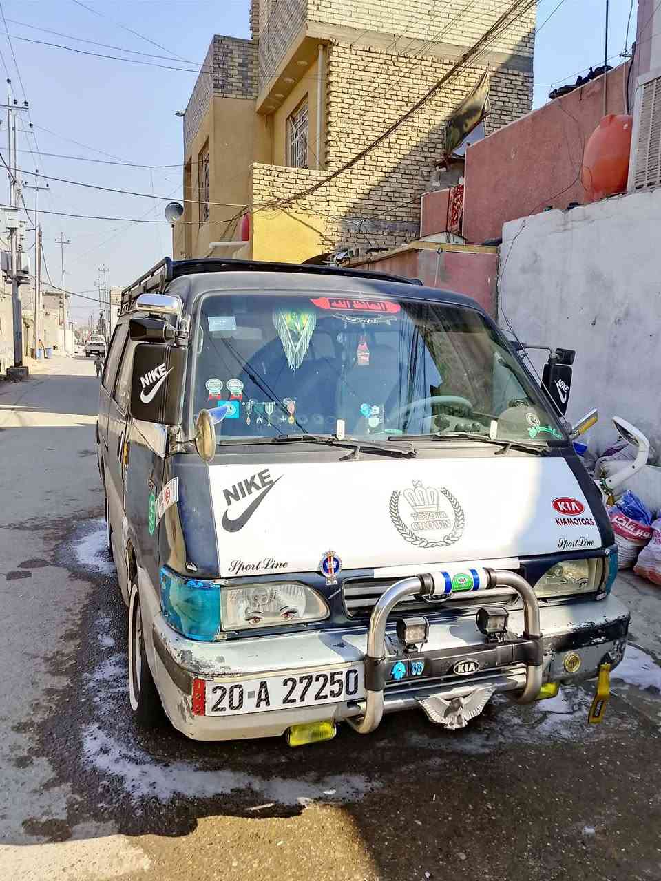 سلام عليكم كية بستة لبيع موديل 95 بسمي اتريد وكالة تريد تحويل مكفولة كير مكينة اكسن  شواصي مكانه بغداد السعر 50وبية مجال ***********
