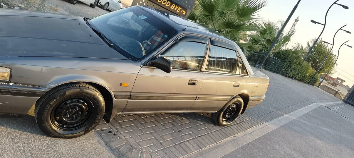 بسمہ اللہ الرحمن الرحیم
Mazda 626 
Model 89 
رە قەم سلیمانی سەنەوی بەسەر چوە 
تەحویلو خەرامەو هەوی بە شەرت
بێ دەعمو بێ لیدراو 
کەمیک کاڵ بوونەوەی هەیە 
هەلکەلی جوان و ڕێکو پێکە
شاشە ئایپاد 
ویل عادی 
لایت زینۆن 
ماڵی دۆستە بێ مەسرەفە 
هی مەعرەز نیە سەیارەکە 
 نرخ ٤٣ وەرەقەو مەجالی برایانە 

***********

