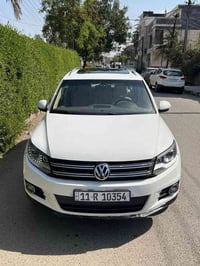 فولكسواكن تيكوان 2013 خليجي بدون ضرر بيها فقط صبغ البنيد بدون ضربه فول...