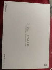 ايباد شاومي باد 7 برو ذاكره 512  جديد فقط مفتوح من الكارتونه   ويا كيب...