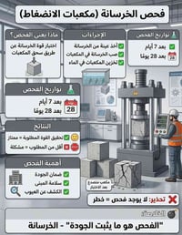 فحص الخرسانة • النجف الأشرف • هندسة مدنية