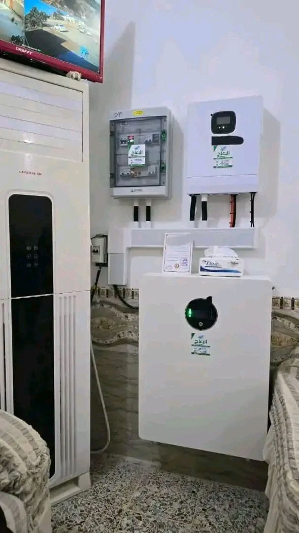 ريح نفسك من قطوعات الكهرباء متوفر لدينا الان منظومه منزليه متكامله فيها 4الواح جينكو 550 وات اثنين بطاطير 200 امبير ومحول 4كيلو التكلفه 2,800,000 
طريقه الدفع التقسيط 
القصد الاول 400,000مقدم شامله للتوصيل والترحيل والتركيب لي ضمان المنظومه وبنسبة لي باقي المبلغ تدفع كل شهر بتدفع 300الف لمده 8 شهور.             التواصل واتساب فقط. 0961541314


**إذا كنت صاحب هذا الإعلان وتريد حذفه لأي سبب، رجاءا أرسل رسالة إلى الدعم الفني**