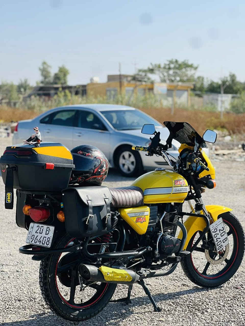 مكلف بنشر ❤️✅
اللهم صلي على محمد وعلى ال بيت محمد 

دراجة دايوان محرك 200 موديل 2023

من انظف الدراجات في محافظة ديالى مرقم رقم 

ديالى سنويه بأسمي دراجة مكفوله شغل وطلع اي 

نقص مابيهة تخم تاير جديد صدر جديد دراجة من 

البيت للمحل امانه الله ورسوله❤️ 

     2600ماعجبك السعر روح دور غيرها 😉🔥

رقمي ***********
