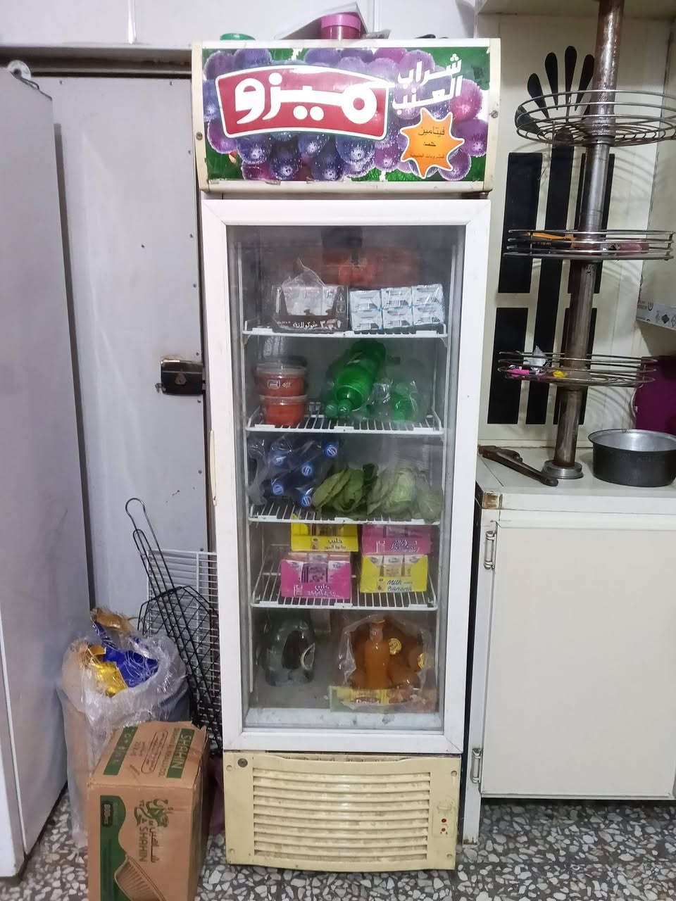 سلام عليكم عارضه عاموديه للبيع خوش عرضه نضيفه خمس سلات السعر 200 وبي مجال العنون بغداد مدينة الصدر لستفسار ***********
