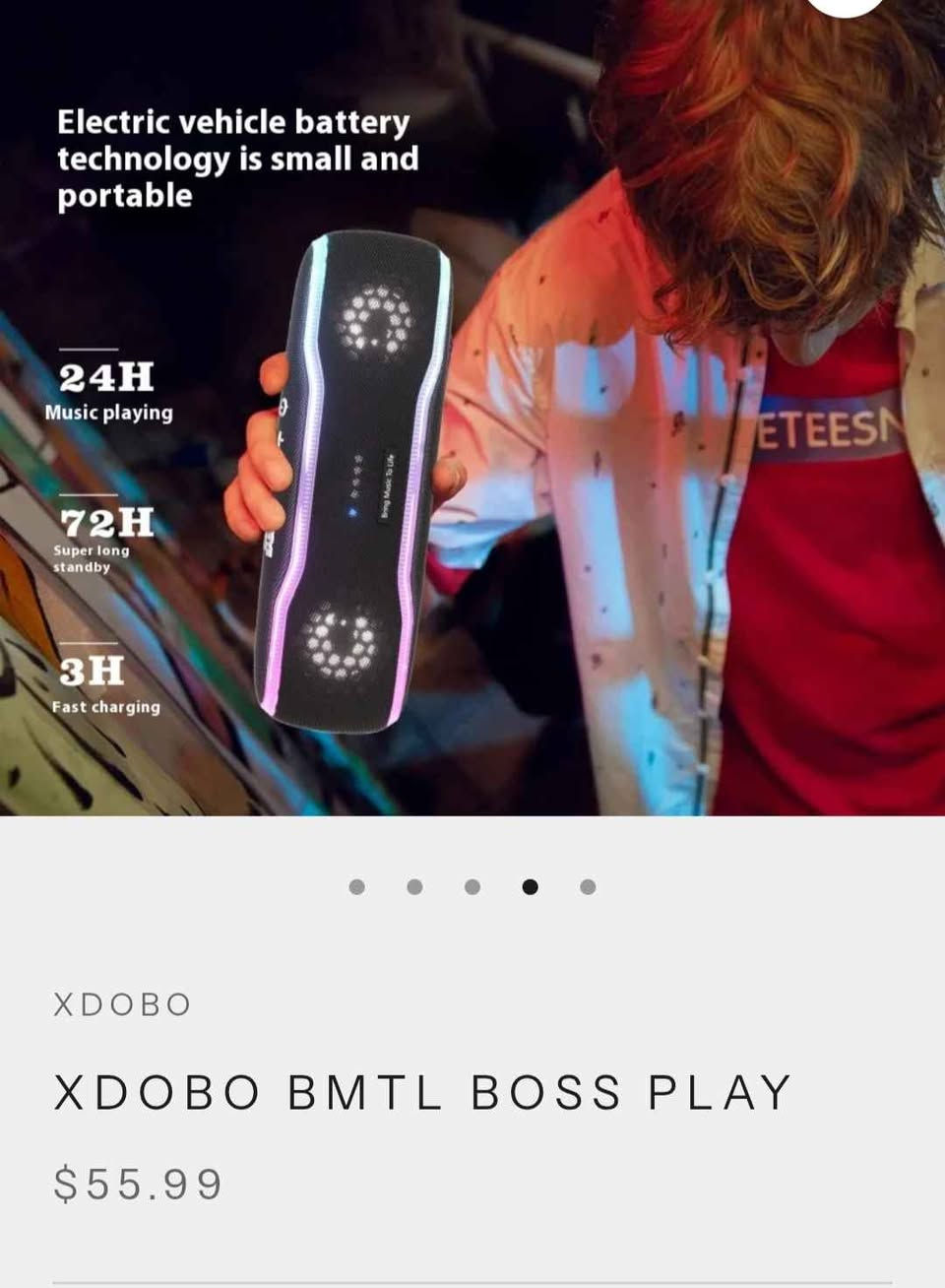 سپیکەرێکی ناوازەی مارکەی بۆس ئەسڵی  و بارکۆدی پێوەیە ڕاستەو خۆ ئەتباتە ناوسایتی شەریکە  کە نرخی لەوێ 60دۆلارە.
دژە ئاوە  + بەرگەی  8 بۆ12 کاتژمێر  ئەگرێ  کە ئەوە تەنها لە سپیکەری  ئۆرجیناڵ هەیە ئەوەنە بەش بکات
30واتە  
  تازەترینن ڤێرشنی بلوتوثی لەسەرە
سەوتێکی  زۆر ساف و بەیسێکی باشی هەیە
نرخی  تەنها  30  هەزار
*********** السليمانية, العراق
