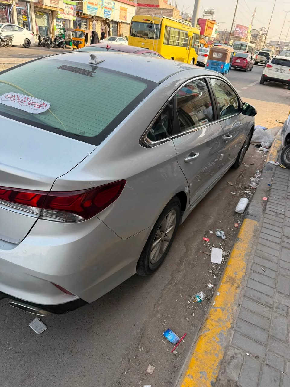 سوناته
2019
وارد امريكي
لون سلفر
ماشية 118

حادثها بنيد شبرين
 وبيها شخوط قليل
رقم اربيل
سنويه
تنتهى 2026 بشهر 9
السعر 128 وبيهه مجال
رقم ***********
مكاني البصره معقل
