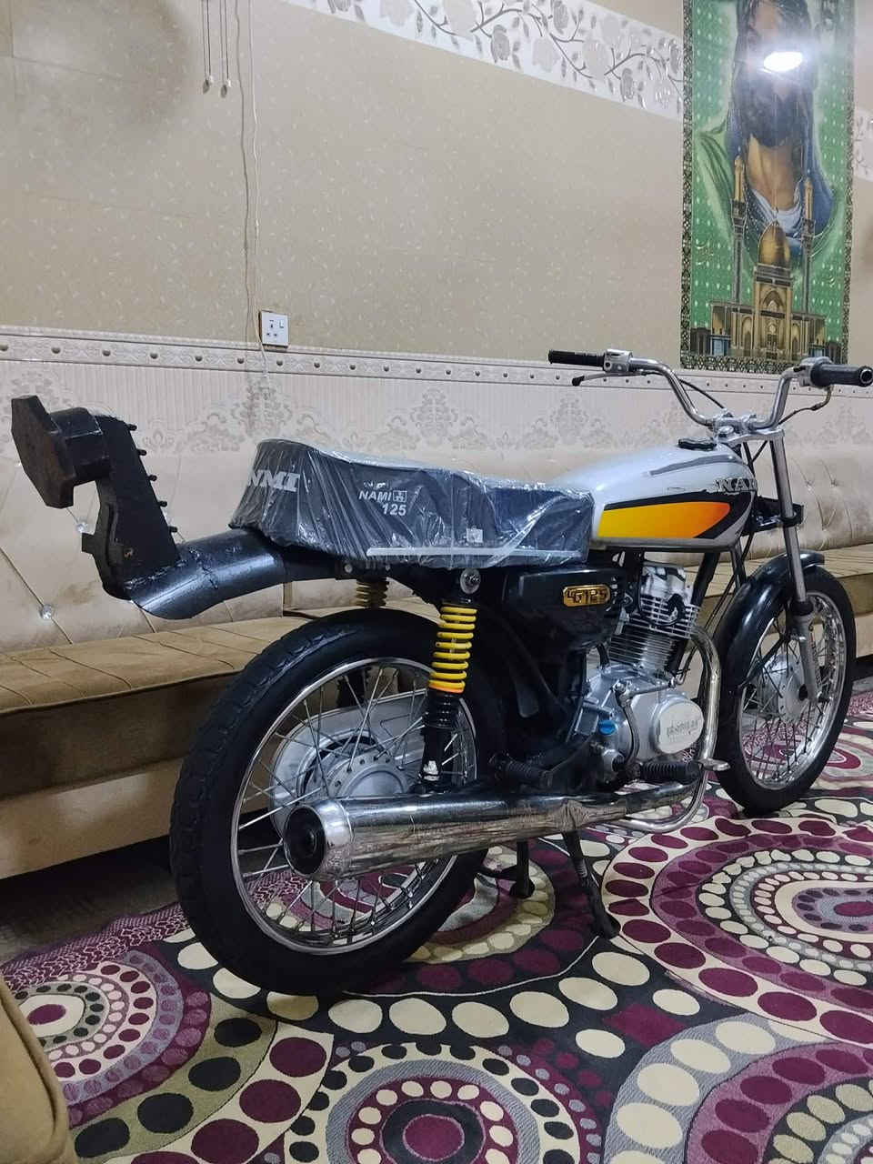 سلام 👋عليكم دراجه يراني للبيع كلك معمرهه على ايدي مكفوله من سرقه درجه حلوه ما نقصه شي لا دخن ولا تنقص
مكان كربلاء  سعر ستفسار خاص شراي تصل ***********
