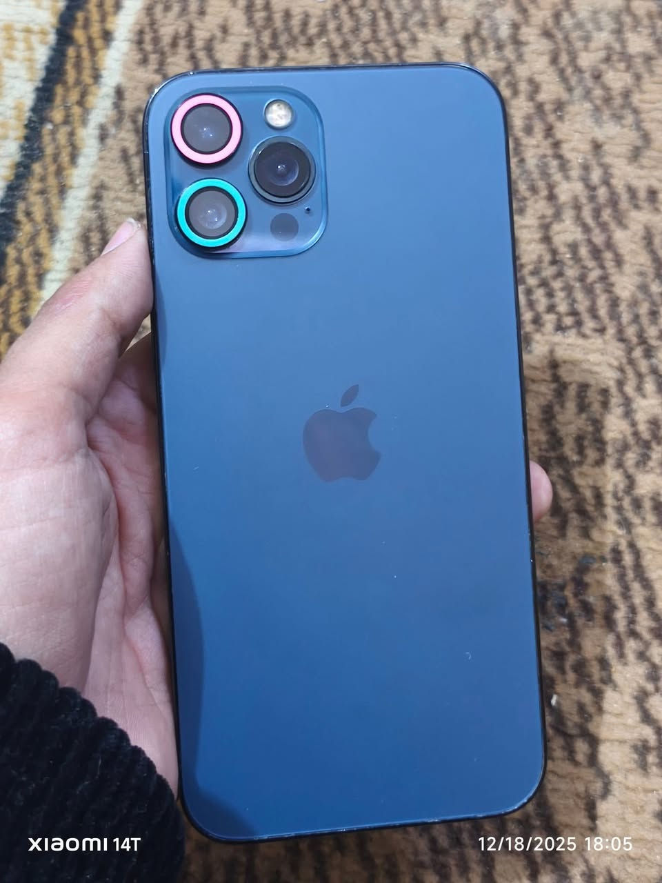 ايفون 12 برو ماكس ذاكره 256 بطاريه 93 مبدل شاشه وبطاريه نوعيه زينه جهاز جدا نضيف اي استفسار الاتصال ع الرقم *********** او مراسله الصفحه
