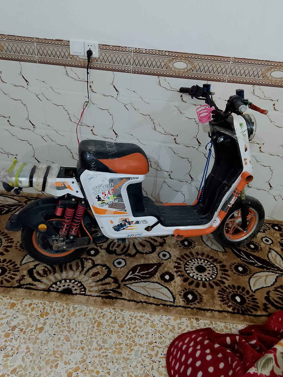 شباب عندي هاي الدراجه شحن جبتهه إلى ابني صار بيهه قطع ماعرف وين اريد ابيعهه على وضعهه السعر 125 مكان تقاطع النهروان تليفون ***********
