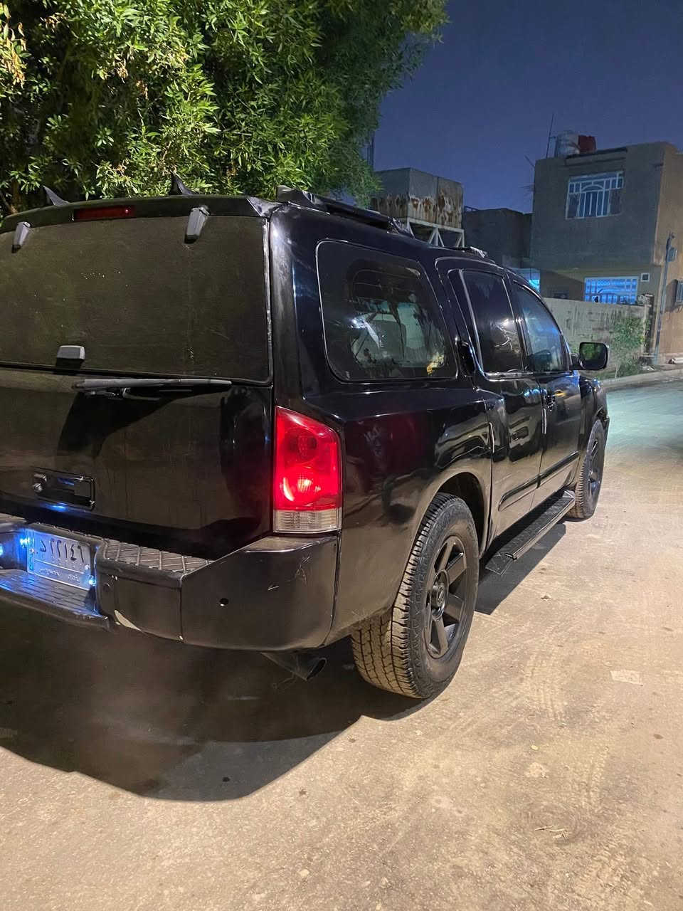 ارمادا 2007 لون اسود se كشن سايق كهرباء دوسات بانزين وبريك كهرباء حساسات خلفيه مثبت سرعه تحكم ستيرن جهتين وسياقه بل ستيرن تبريد كير محرك كفاله السياره صبغ عام بدون ضربه بدون ايرباك السياره كلين تايتل بسبب الجراد *********** /حسين الخفاجي 
78 ورقه وبيها مجال جدا بسيط واني ابو ادوات ومعتني بيها هواي ❤️  منضومه مي منضومه تبريد منضومه بريك منضومه بانزين منضومه ستيرن كله شرط
محضوض جدا الي تكون من نصيبه هاي السياره كير ومحرك دهن جديد وكله من هذا الاصلي ول غالي وتدللون
