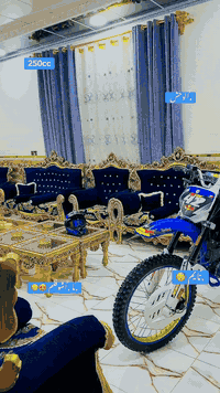 دراجه CRXمحرك نار 250cc ريت بول جديده  حيل ما تحط عليها ربع  مال جناي ...