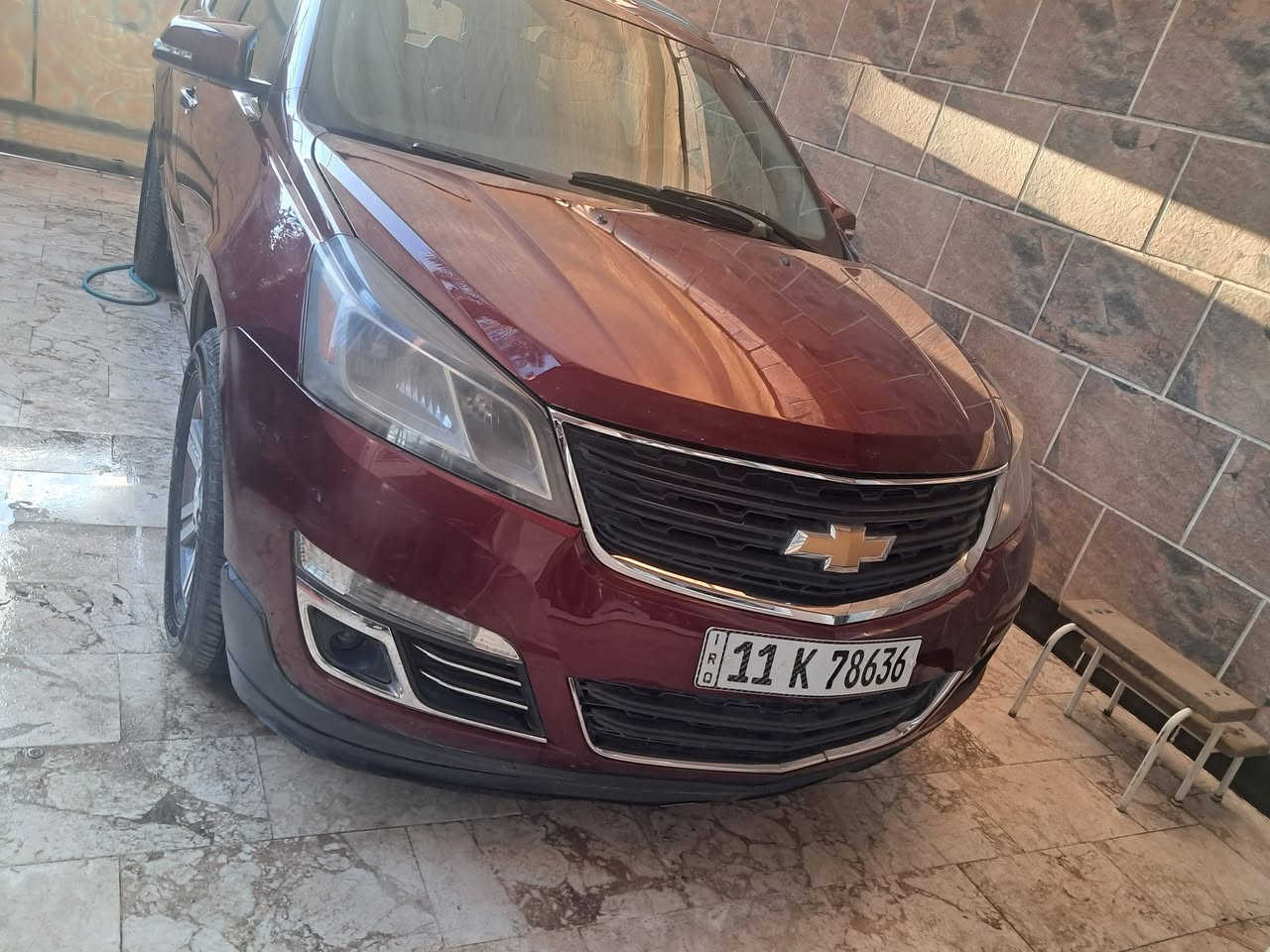 سلام عليكم من رخيصة الادمن عندي شوفرليت ترافرس موديل٢٠١٧ محرك وكير بلاد ٦سلندر تبريد شغال حدادياتها جاهزه تخم تاير جديد باتري جديد كهربائياتها شغاله سنتر لوك باب خلفي كهرباء رقم بغداد دولي بسمي سعر ١٤٥ وبيه مجال مكاني بغداد رقمي ***********
