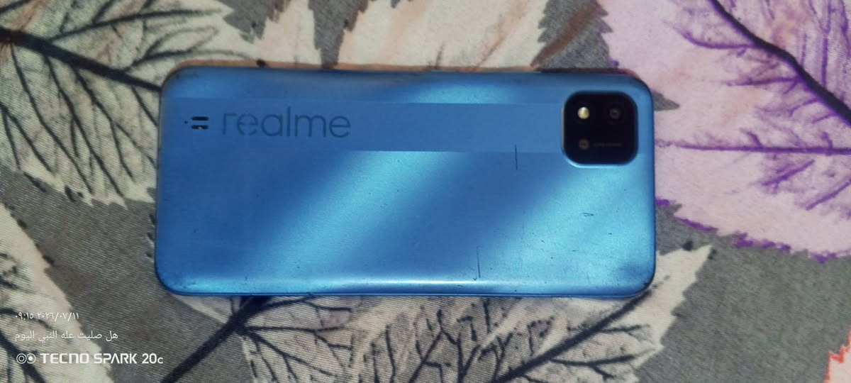 realme C11 2021
تلفون نضيف نضافه 75% بطاريه80% كسر قليل بلشاشه السعر 75وبي مجال ***********
