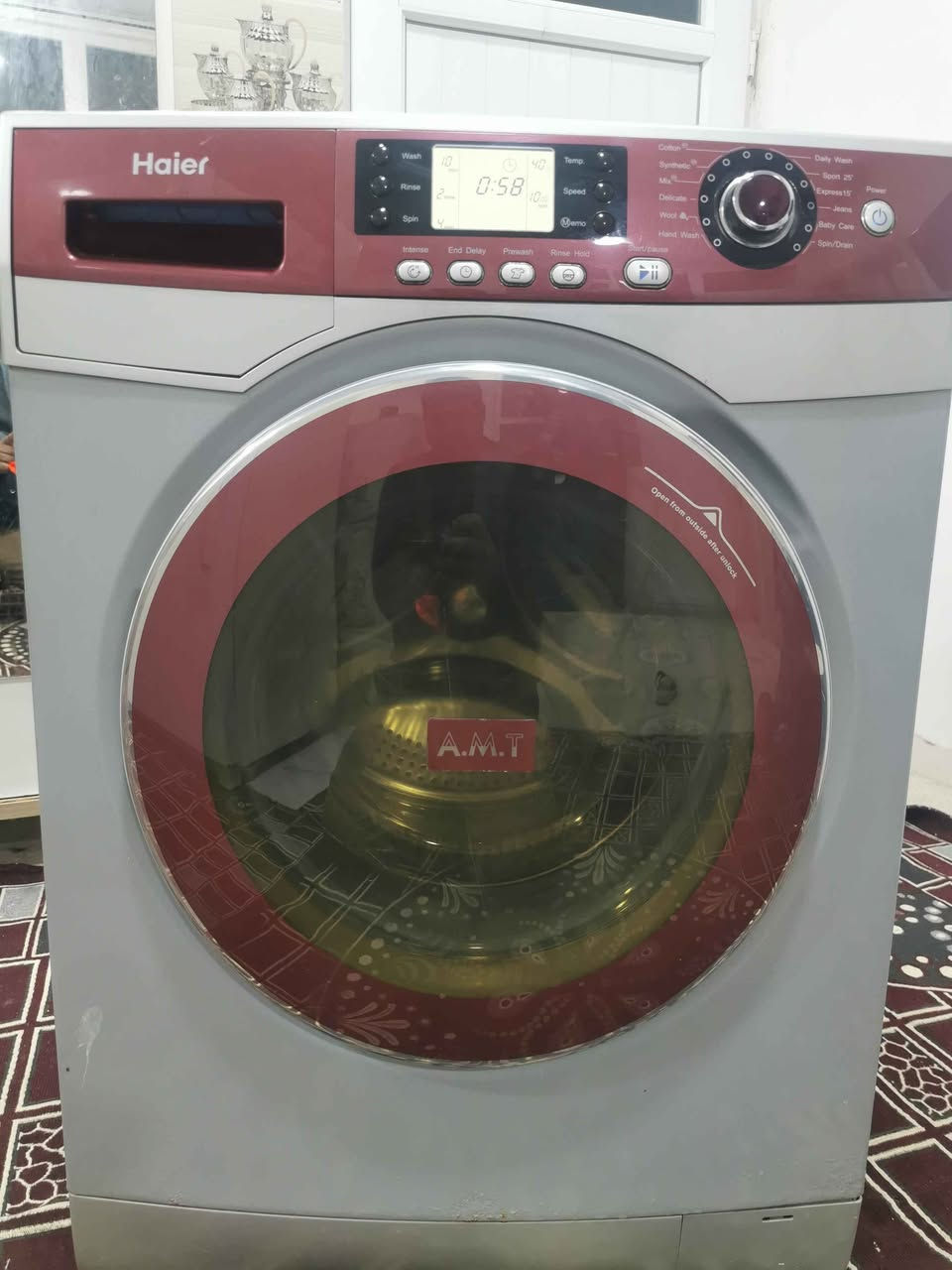 غه ساله ي هاير 8 كيلو لوكه زور كه م به كار هاتوه ماتوري درايكت دريڤه واتا بي ده نگه له كاتي ئيش نرخي 95 هه زار شوين حاجياوا *********** رانية, السليمانية
