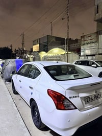 للبيع فقط  نيسان سني موديل 2025  مصريه   مواصفات سيارة ماشيه 6000 شاشه...